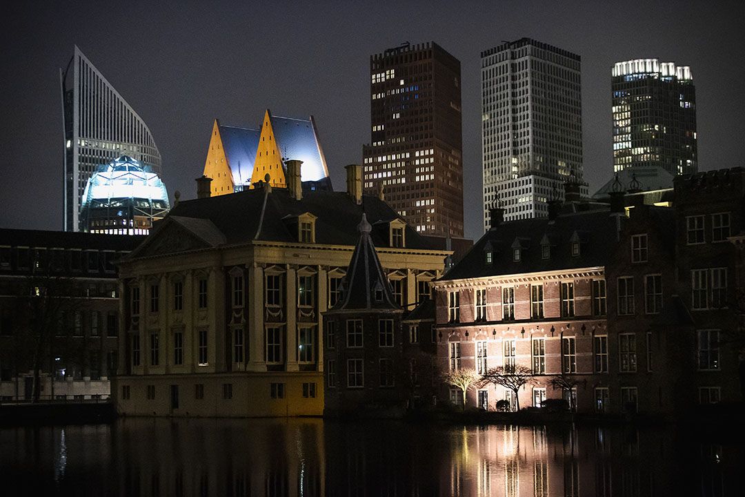 Politiek Den Haag met in het midden de toren van het ministerie van SZW, waar ook de Arbeidsinspectie onder valt. - foto: ANP