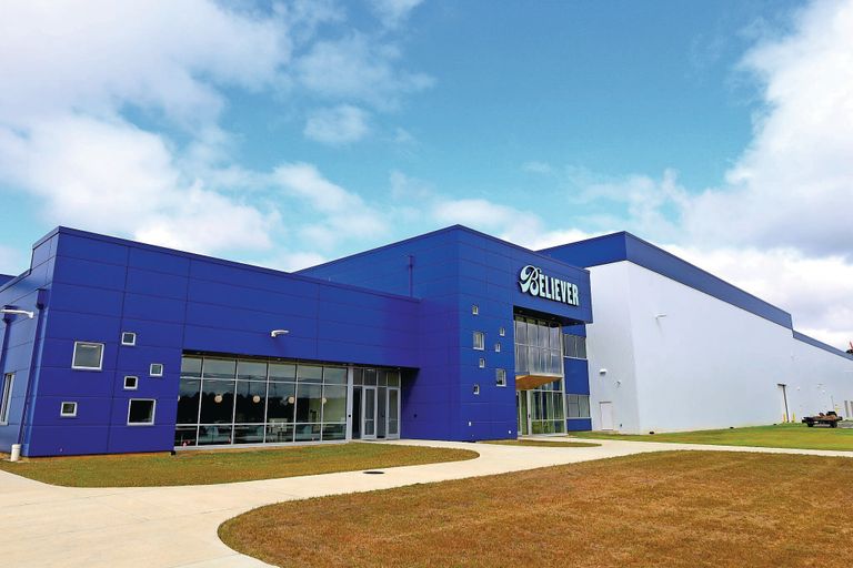 De productielocatie van Believer Meats in Wilson wordt mogelijk overgenomen door UPSIDE Foods. Foto: Believer Foods