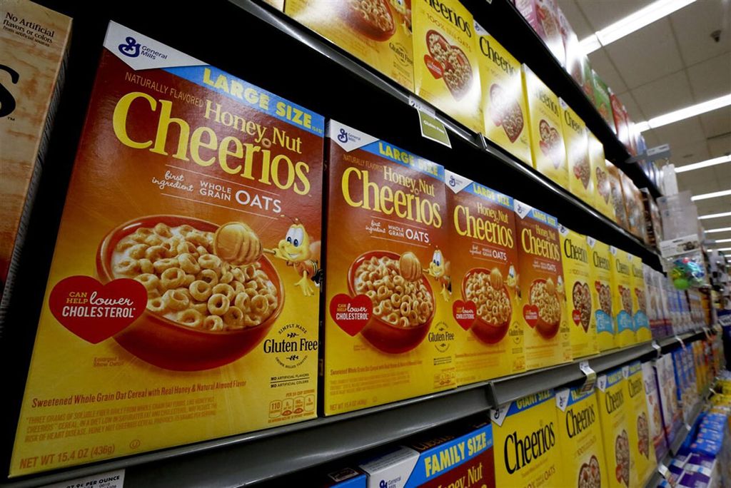 General Mills, met merken als Cheerios, Häagen-Dazs en Old El Paso, boekte over het financiële jaar een operationele winst van $ 3,1 miljard, 6% meer dan een jaar eerder. Foto: ANP