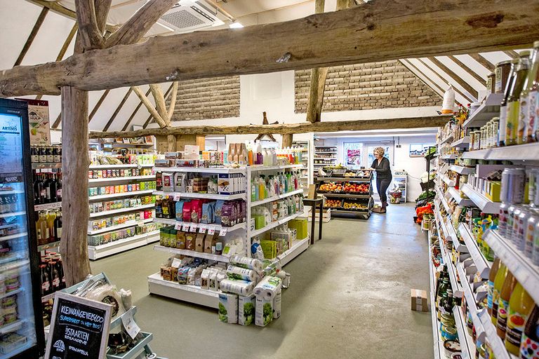 Een boerderijwinkel. “Vertel jouw verhaal!”, roept Maria van Boxtel op. Foto: Ronald Hissink