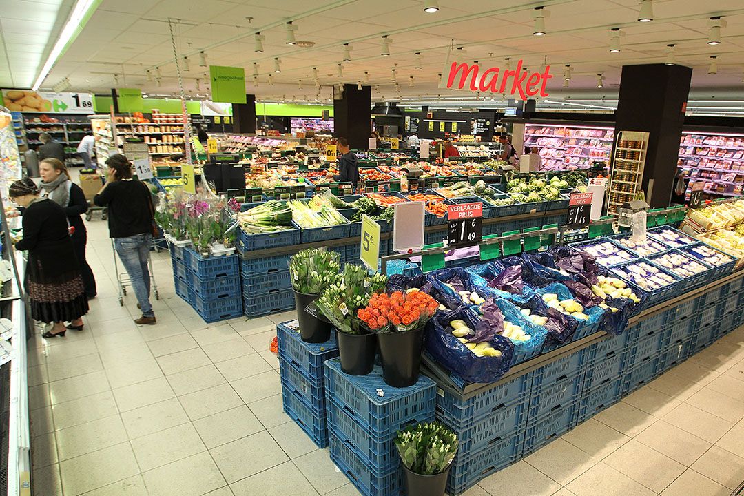 Carrefour-winkel. - Foto: Michel Buyvoets