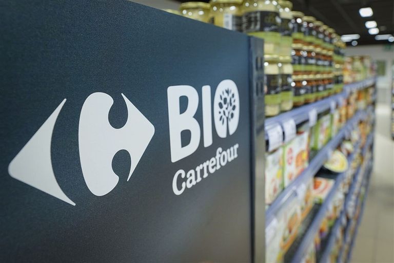 Carrefour werkt al met 3.400 Franse biologische producenten via contracten met hun sectororganisaties. - Foto: ANP