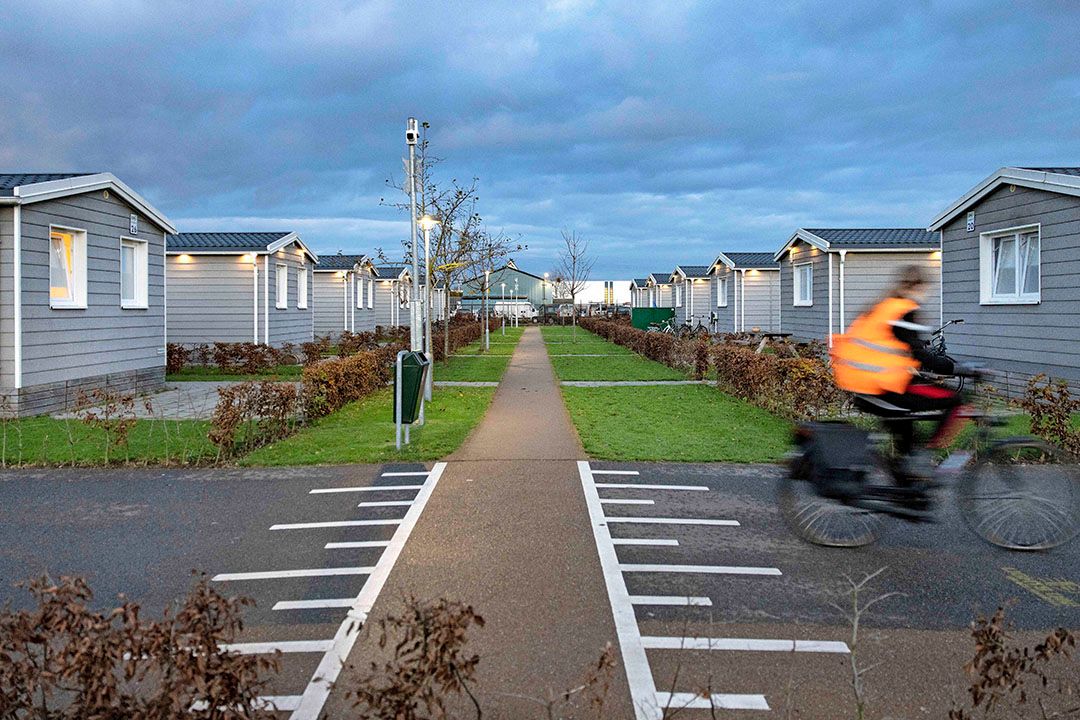 MHP housing in Venray waar in 60 volledig uitgeruste Mobile Homes plaats is voor ruim 240 internationale medewerkers. - Foto: ANP / Hollandse Hoogte / Ramon van Flymen