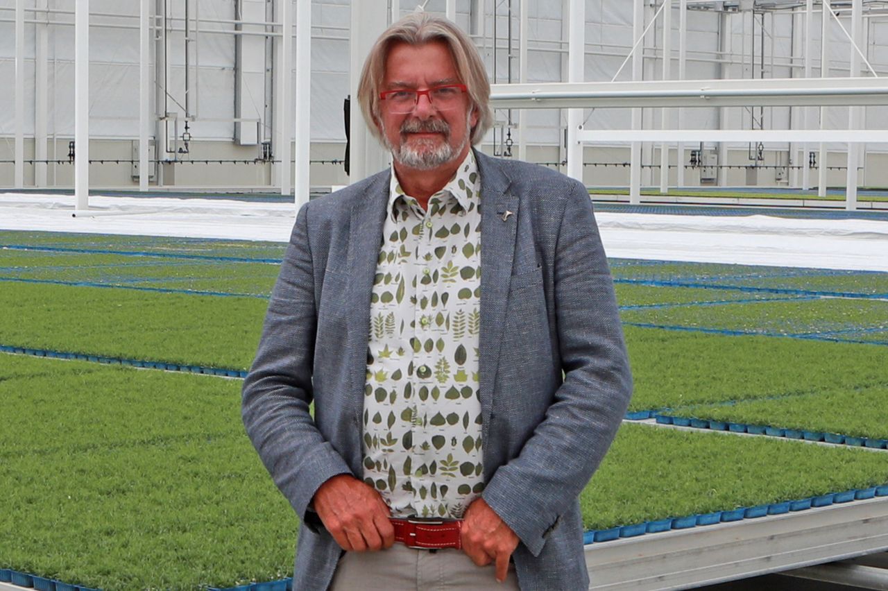 Rob Baan is eigenaar van Koppert Cress, producent van microgroenten in Monster.