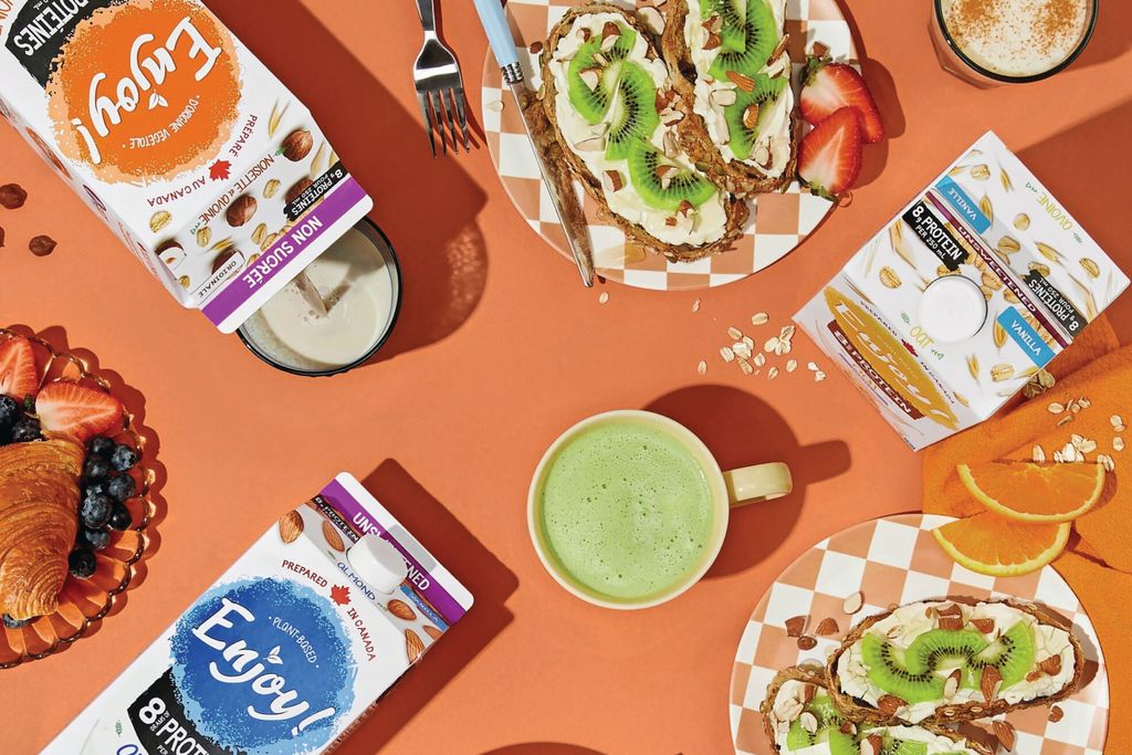 Lactalis Canada staakt de activiteiten in plantaardige dranken en daarmee het merk Enjoy!. Foto: Lactalis Canada