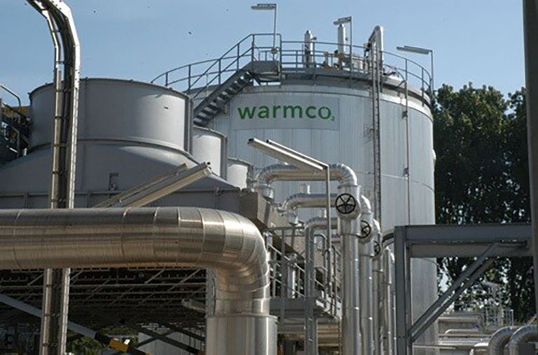 Warmtebuffer bij WarmCO2. - Foto: WarmCO2