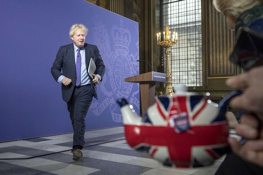 Britse premier Boris Johnson. Foto: ANP