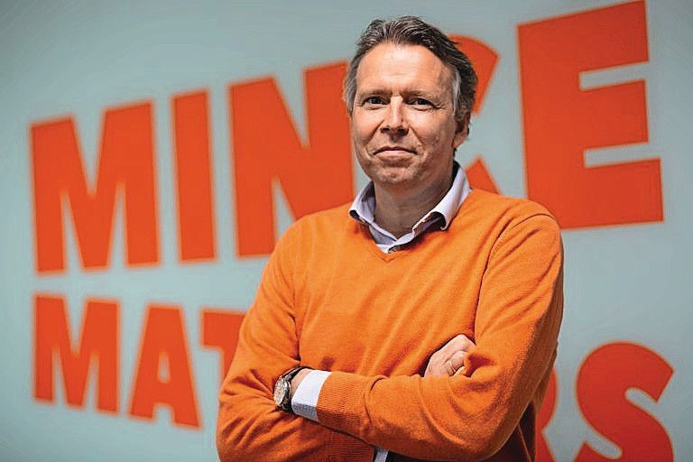 Willem van Weede, CEO van Vivera en sinds 1 september ook van De Vegetarische Slager. Foto: Vivera
