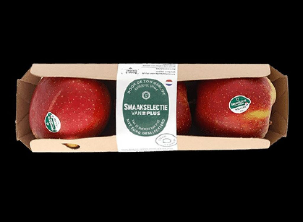 De Wellant-appel is terug bij Plus in een nieuwe verpakking en met een nieuwe smaaklijn. - Foto: Plus