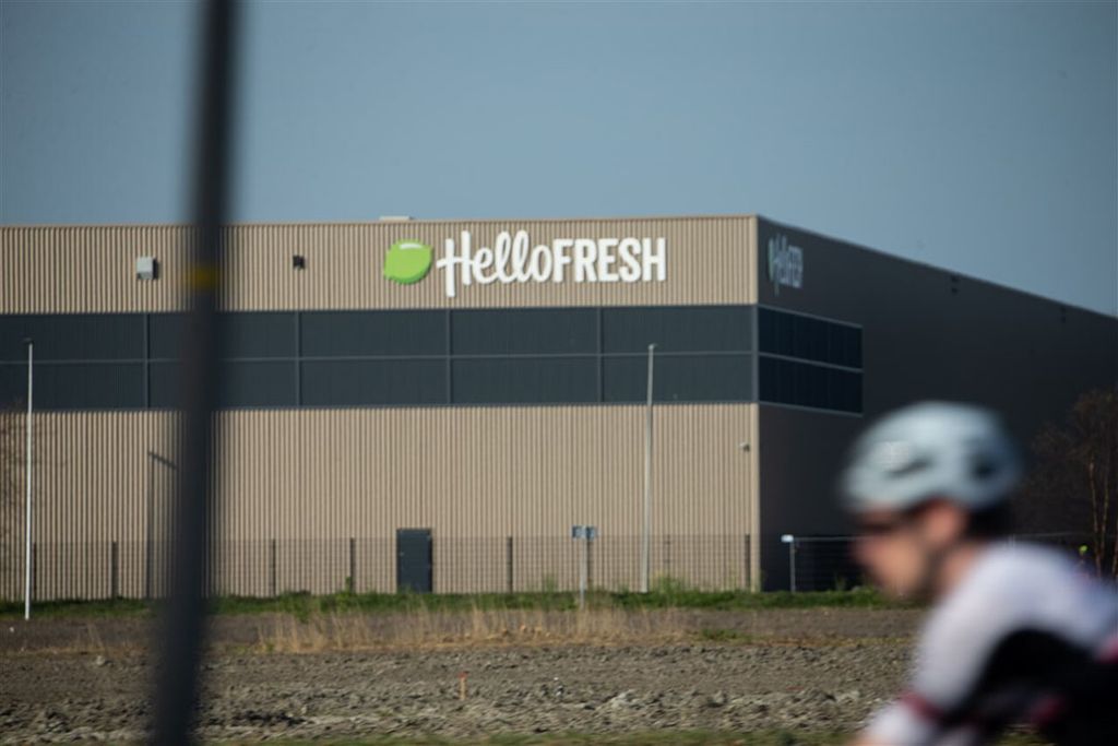 Het distributiecentrum van HelloFresh in Zoetermeer. - Foto: ANP