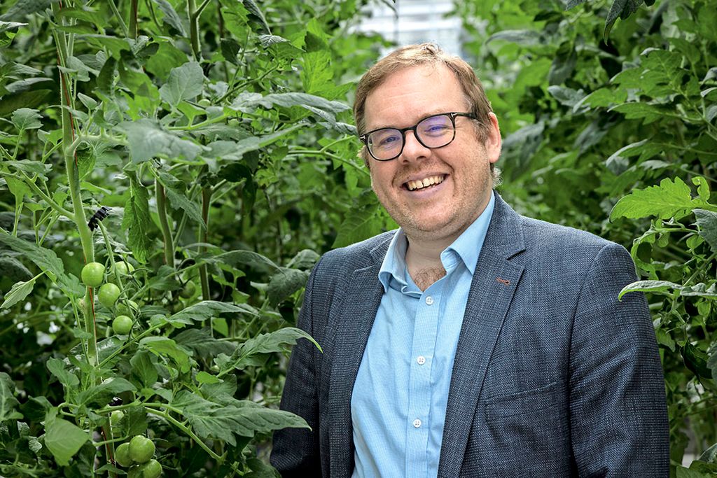 Richard Harrison is de nieuwe directeur van de Plant Sciences Group in Wageningen. - Foto: Koos Groenewold
