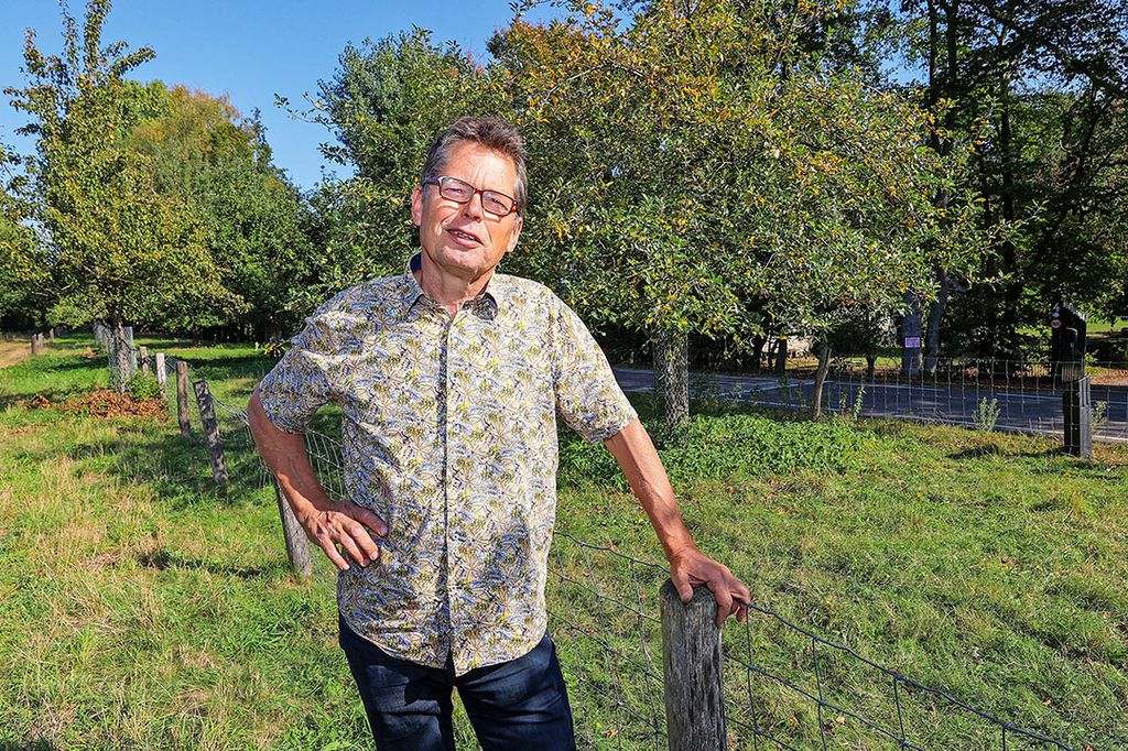 “Met de kracht van de natuur kun je de landbouwproductie op een hoger peil brengen”, aldus agro-ecoloog Piet Rombouts. Foto: Bert Jansen