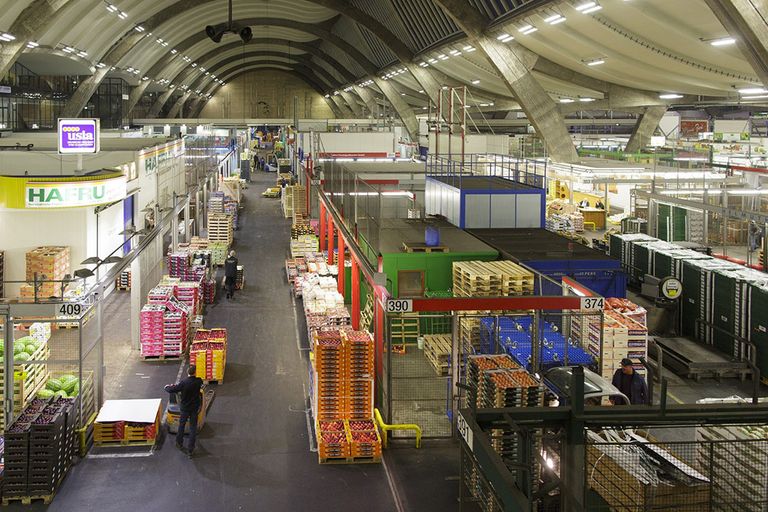 groothandelsmarkt;Hamburg. Foto: H. Retzlaff