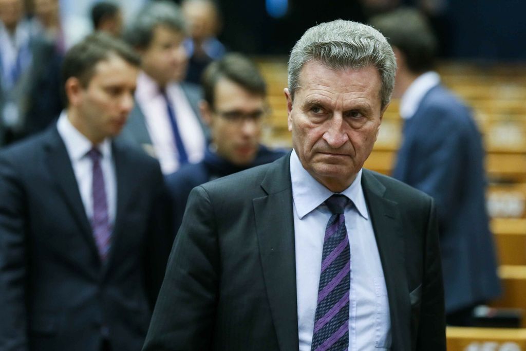 Günther Oettinger. - Foto: ANP