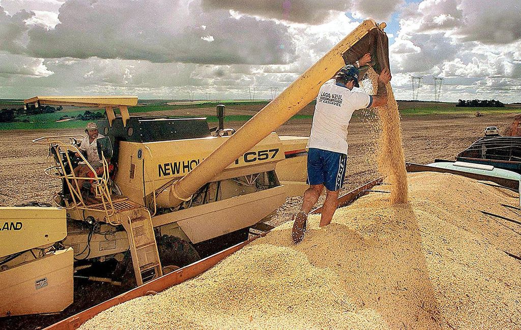 Sojaproductie in Brazilië. Foto: ANP