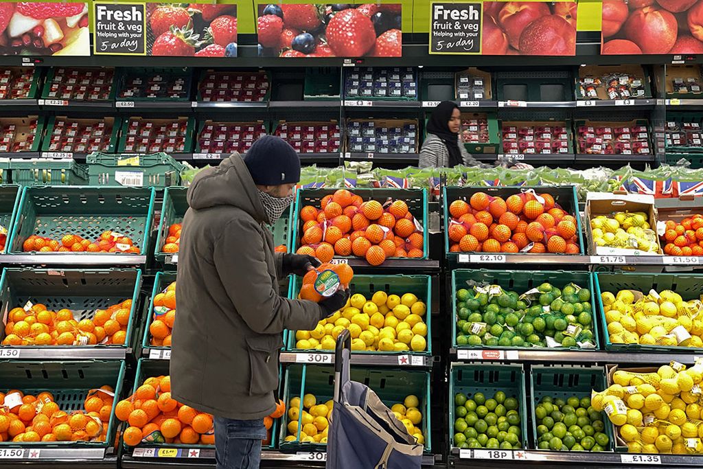Britten vrezen hoge inflatie. - Foto: Daniel LEAL / AFP