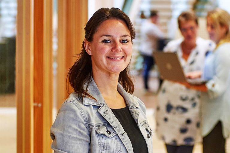 Yvonne van de Ven van LTO Arbeidskracht. - Foto: Van Assendelft Fotografie