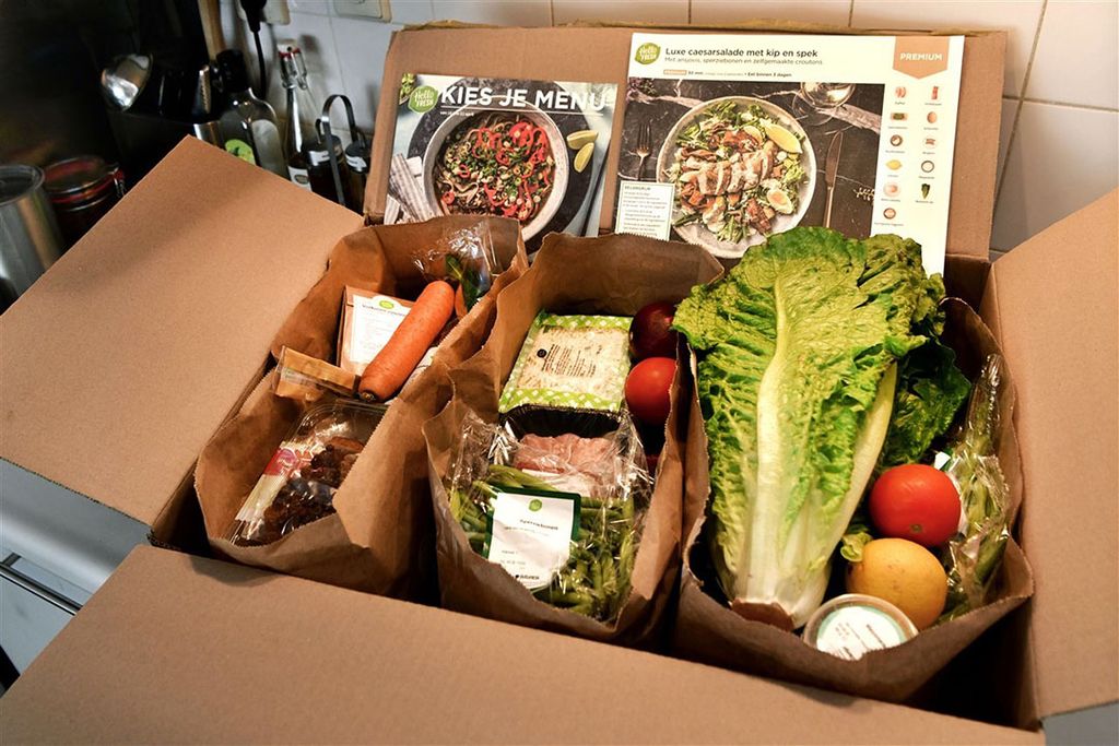 Maaltijdenbox van HelloFresh. - Foto: ANP