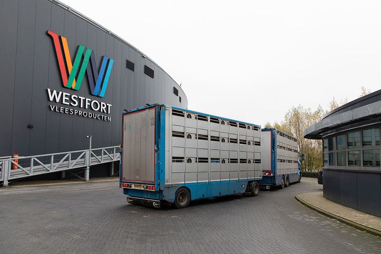 Graus, Geert Wilders en Kamerlid Frank Wassenberg (Partij voor de Dieren) deden in februari 2020 aangifte bij het OM tegen het slachthuis in IJsselstein. - Foto: Herbert Wiggerman