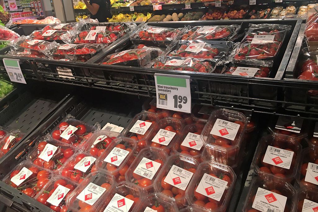 Markt: Prijs tomaten stijgt naar hoog niveau