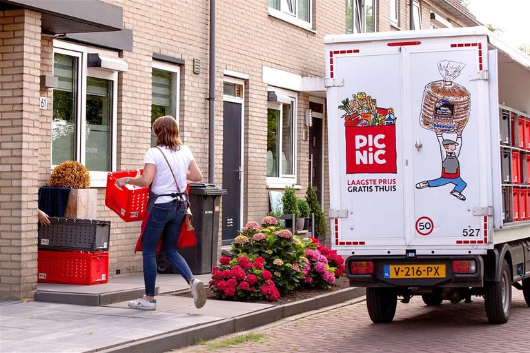 Het aantal mensen dat online boodschappen doet, is met 31% is gestegen ten opzichte van 2019. - Foto: ANP