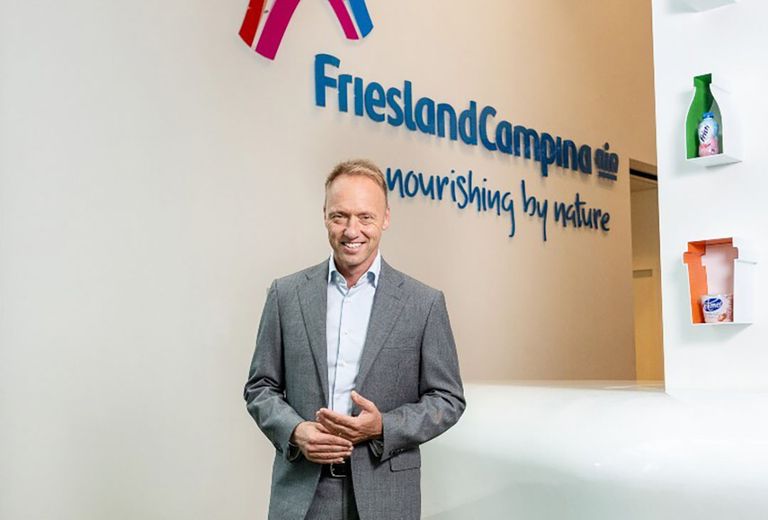 Hein Schumacher, CEO FrieslandCampina, - Foto: Herbert Wiggerman