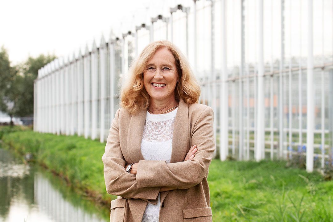 Adri Bom-Lemstra, voorzitter Glastuinbouw Nederland, was zelf eerder gedeputeerde bij de provincie Zuid-Holland voor het CDA. - Foto: Gerard Vlekke