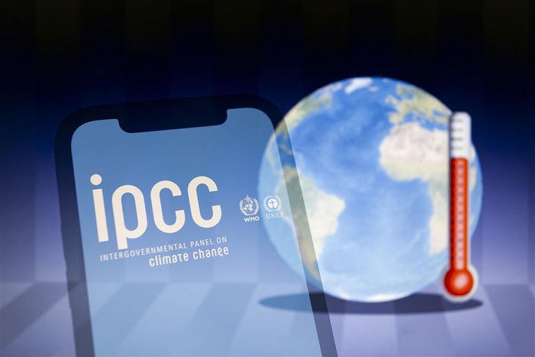 Maandag 28 februari presenteerde het internationale klimaatpanel IPCC een klimaatrapport in Berlijn. - Foto: ANP/Zuma Press