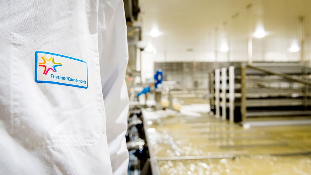 De kaasfabriek van FrieslandCampina in Workum. - Foto: ANP