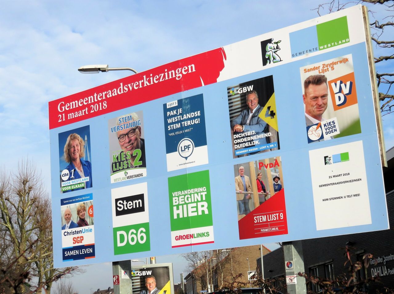Genoeg te kiezen in het Westland. - foto: Ton van der Scheer