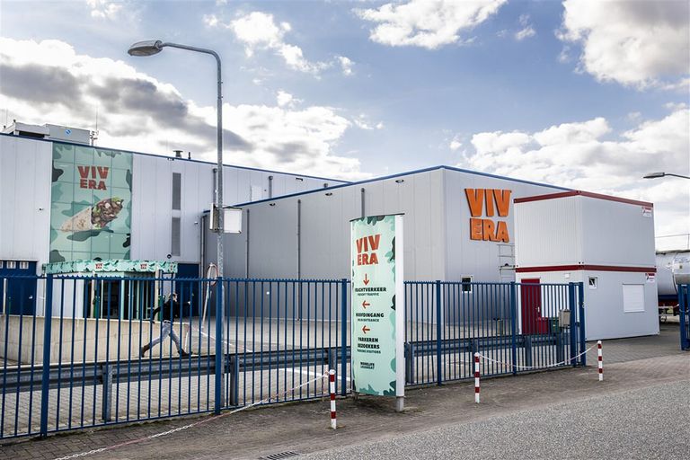 Exterieur van de fabriek van Vivera in Holten.Vivera is de grootste Nederlandse producent van vleesvervangers. Foto: ANP