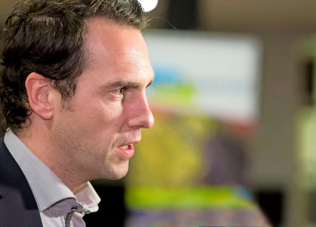 Staatssecretaris Martijn van Dam - Foto Ruud Ploeg