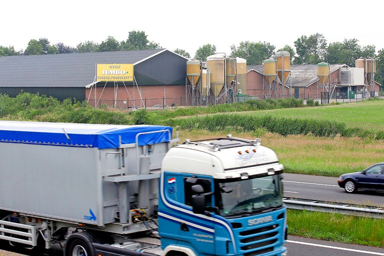 Veel boeren zien liever niet dat agrarische stikstofruimte kan worden opgekocht door kapitaalkrachtige partijen als wegenbouwers. - Foto: Bert Jansen