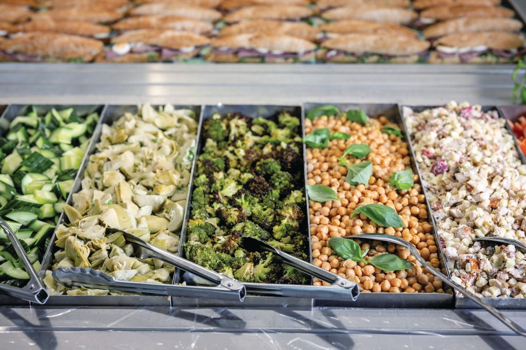 Ook cateraars hebben moeite met het behalen van plantaardige doelstellingen. Foto: ANP