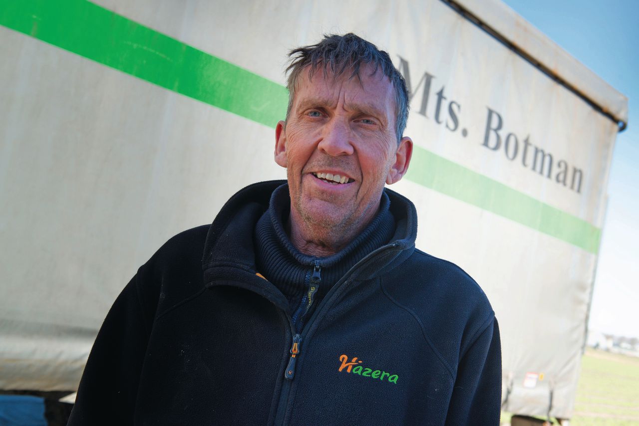 Maarten Botman teelt circa 200 hectare broccoli. Foto: Lex Salverda