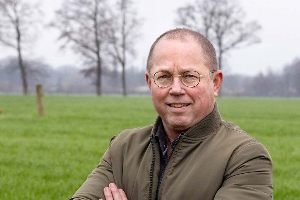 Ger Koopmans is een Limburgse boerenzoon, geboren in 1962 in Velden. Foto: LTO Nederland/Dirk Hol