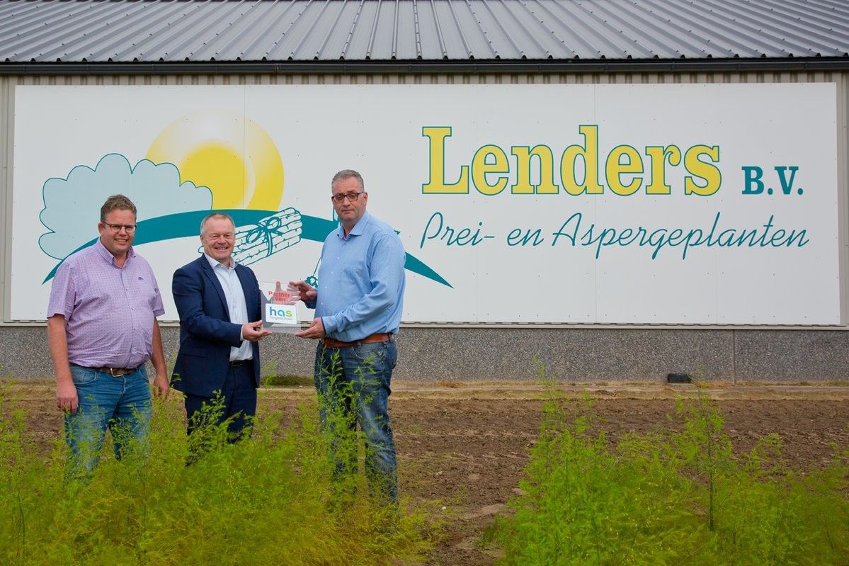 "Het delen van onze ervaringen is zonder twijfel leerzaam en inspirerend voor studenten van de HAS , zegt Ruud lenders (links). Foto: @HAShogeschool