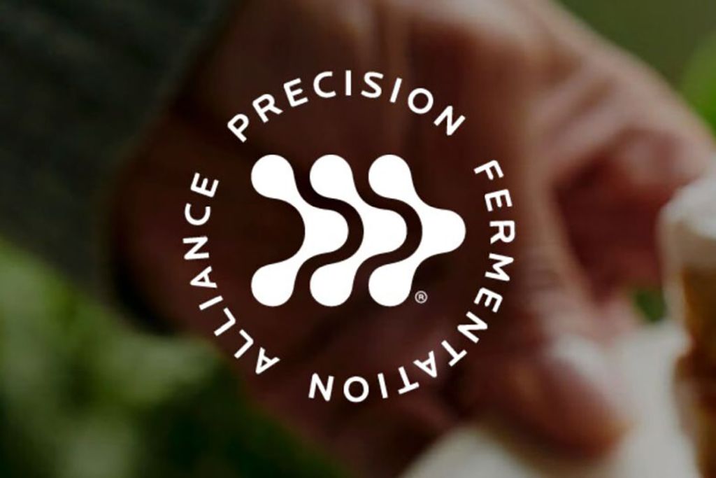 Enkele van de bedrijven die de brancheorganisatie precisiefermentatie oprichtten zijn: Imagindairy, New Culture, Perfect Day en Remilk.  - Afbeelding: Precision Fermentation Alliance