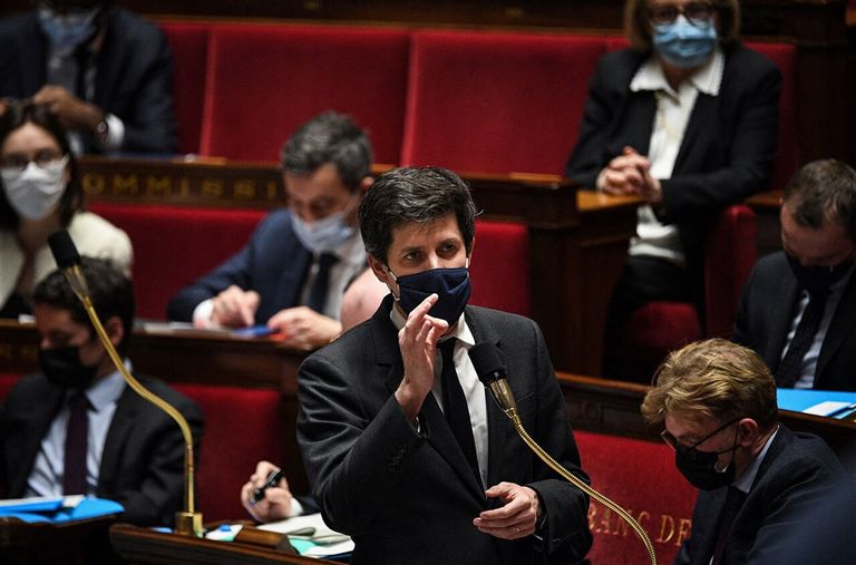 Franse minister Julien Denormandie van landbouw. - Foto: ANP
