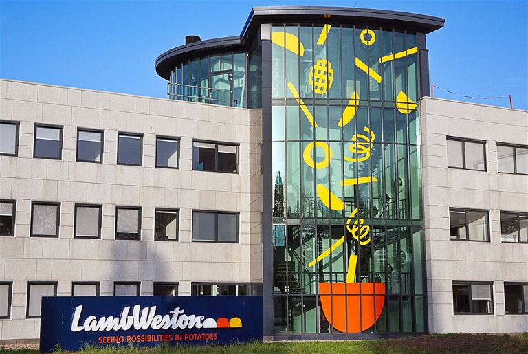 Kantoor van de internationale frietproducent Lamb Weston in Breda. - Foto: ANP
