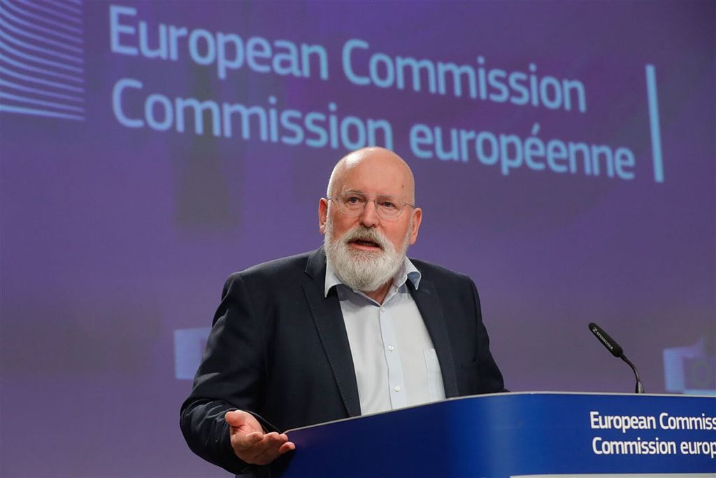 Vicevoorzitter Europese Commissie Frans Timmermans. - Foto: ANP
