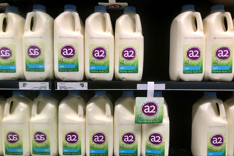 Zuivelbedrijf A2 Milk uit Nieuw-Zeeland is bekend van verse melk en melkpoeder voor baby's. Foto: René Groeneveld