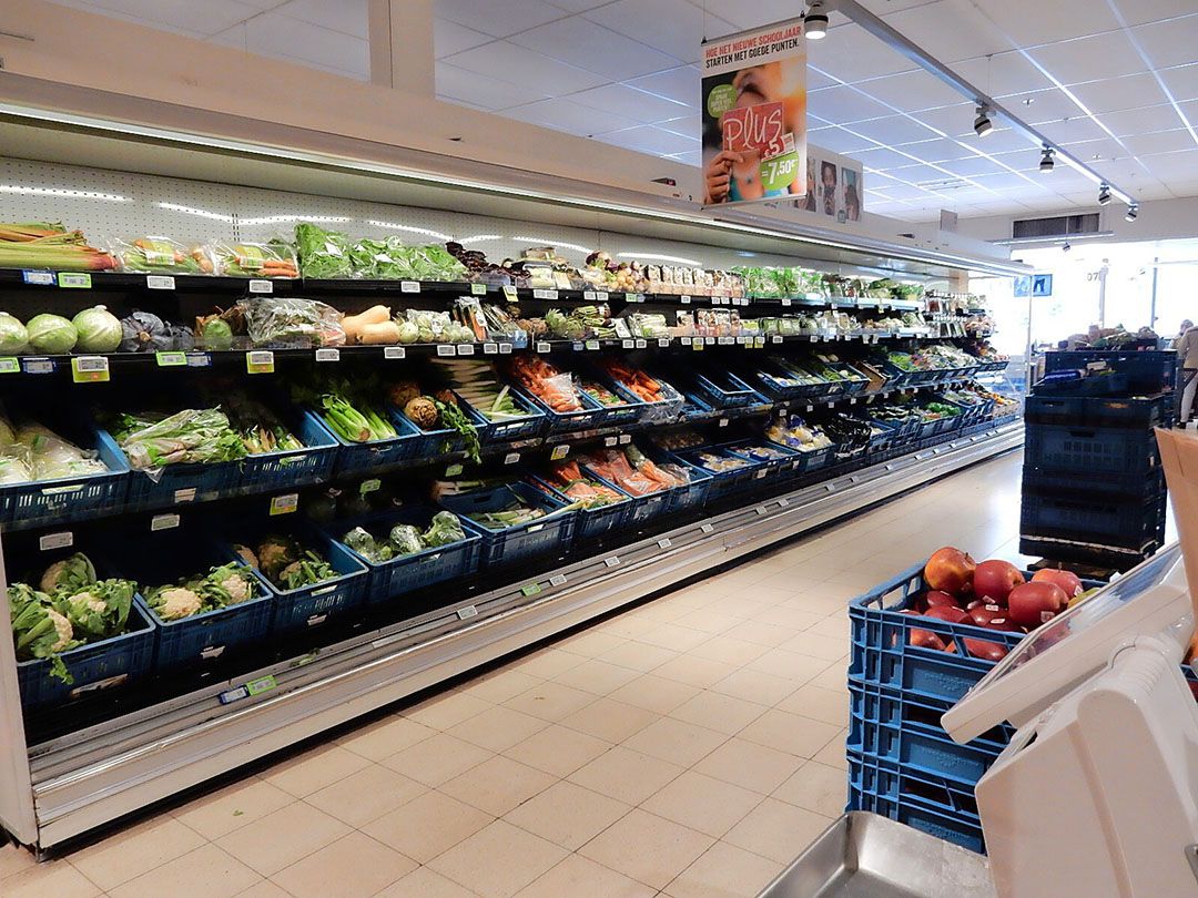 Winkelschap van Delhaize. - Foto: Stan Verstegen