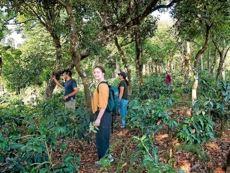 Iona Mulder in Zuid-India. Foto: The Good Spice