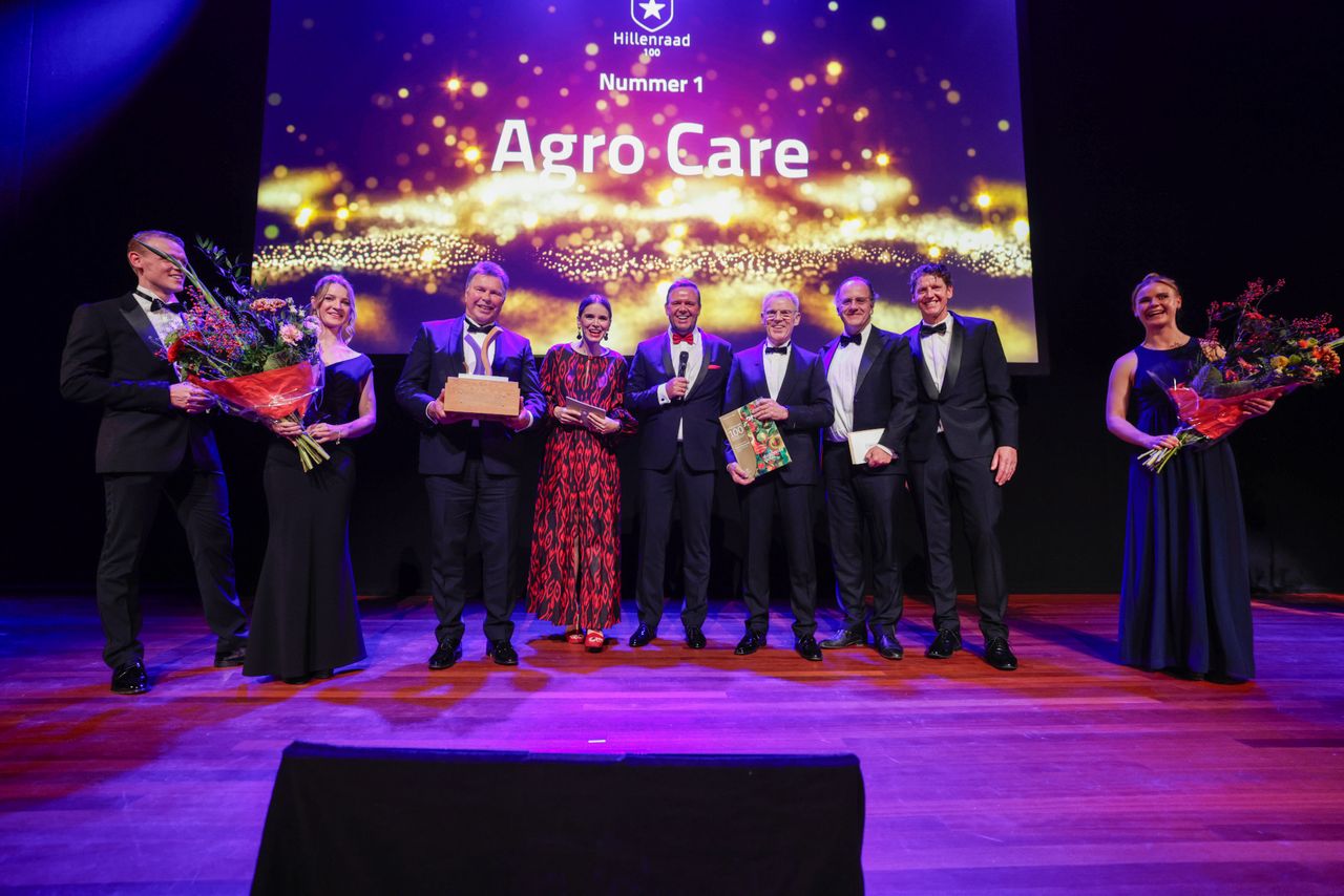 Agro Care en CombiVliet die dit jaar fuseren winnen samen als Agro Care de Hillenraad 100. Foto: Hillenraad