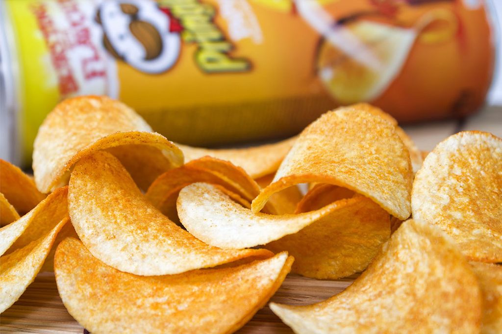 Kellogg ziet groei in de snacks, waaronder Pringles. Foto: Canva