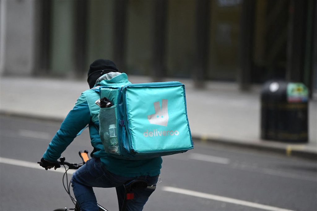 De beurskoers van Deliveroo is bij beursgang direct flink onderuit gegaan. - Foto: ANP