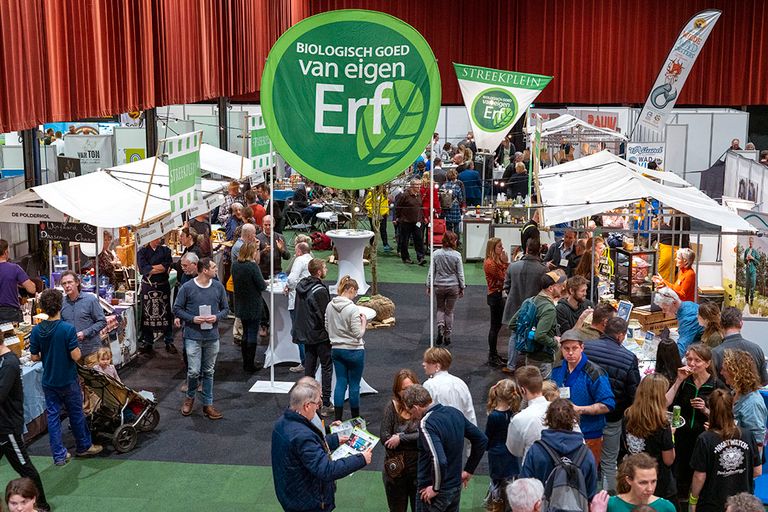 Een sfeerbeeld van de Biobeurs in 2020. Foto: Ruud Ploeg