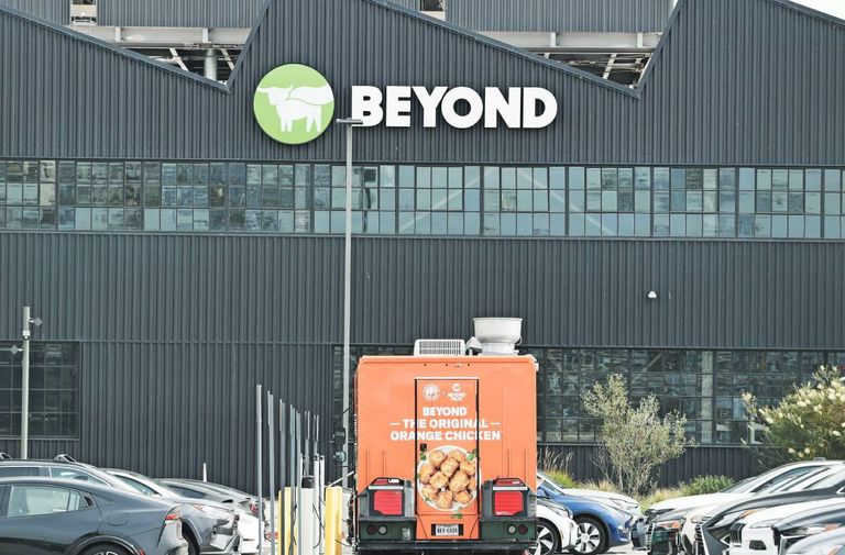 De aandelenkoers van Beyond Meat schiet van laag naar hoog. Foto: ANP