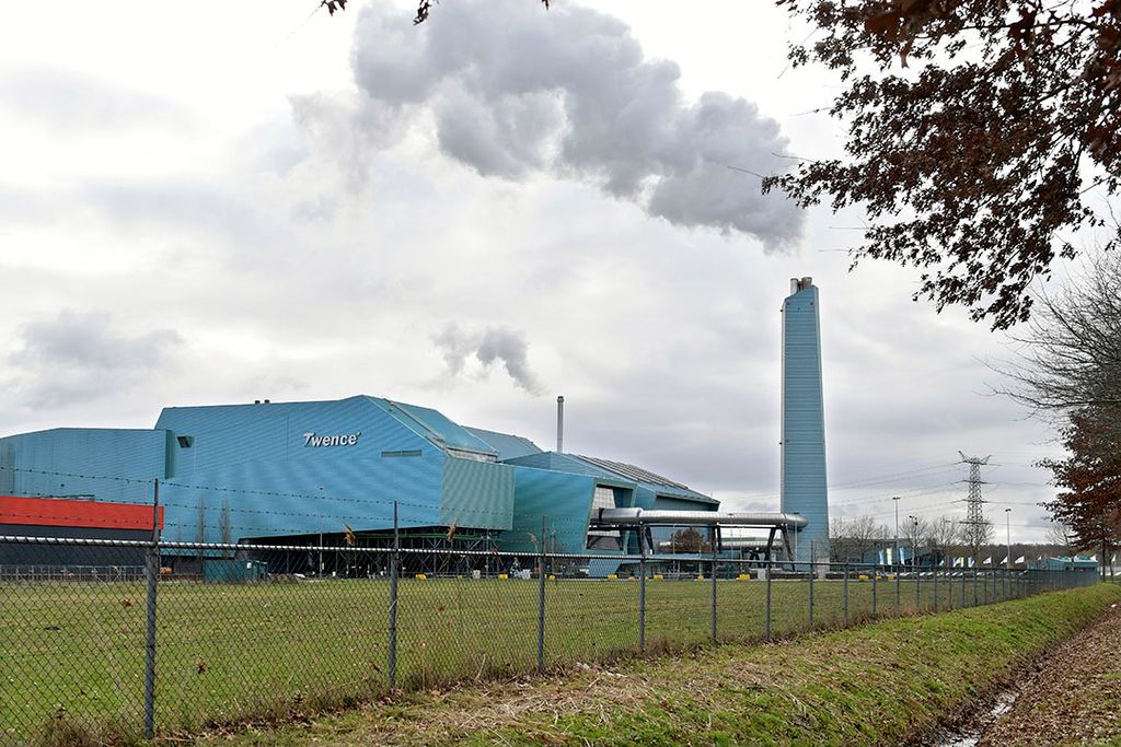 Twence in Hengelo heeft al kleinschalie CO2-opvang. - Foto: ANP